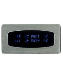 Dakota Digital Odyssey Satin Quad Air Pressure Gauge With Teal Display