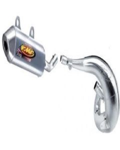 FMF FATTY PIPE EXHAUST + SHORTY SILENCER FULL EXHAUST 05-16 YAMAHA YZ125 YZ 125