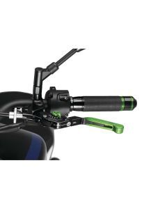 Puig 3.0 Clutch Lever Extendable Foldable Black/Green - 24VNV