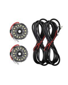 KC HiLiTES Two-Light Add-On Cyclone V2 Kit - Clear - 2.5 Meters Long 6331