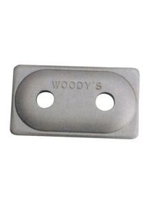 Woodys Angled Double Stud Support Plate 5/16" 48 Pack - ADA2-3775-B