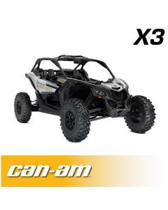 Rugged Radios Can-Am Maverick X3 Complete Communication Kit with Bluetooth Intercom and 2-Way Radio