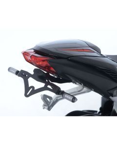 R&G Racing Black Tail Tidy License Plate Holder For 2013-2016 Triumph Daytona 675 ABS