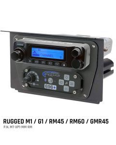 Rugged Radios Polaris XP1 Mount Kit for M1 / G1 / RM60 / GMR45 Radio and Rugged Intercom