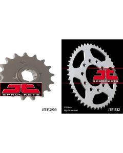 Front & Rear Sprocket Kit for HONDA CMX450 C Rebel-USA 86-87 JT Sprockets