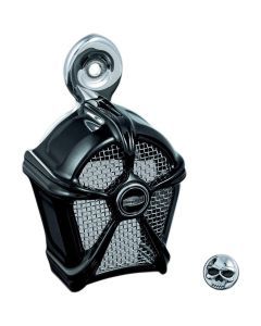 Harley FXDF Fat Bob 2008-2014Mach 2 Horn Cover For Cowbell Horns Black Kuryakyn