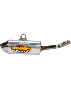 YZ125 FMF Complete Fatty Chrome Exhaust Pipe w/ Shorty Silencer YZ 125 2005-2021