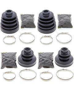 Complete Rear Inner & Outer CV Boot Repair Kit for Kawasaki TERYX 750 4X4 2013