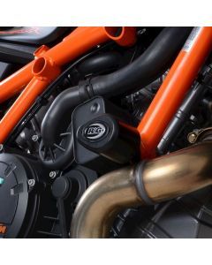 R&G Racing Black Aero Style Crash Protection Bobbins For 2020-2023 KTM 1290 Super Duke R