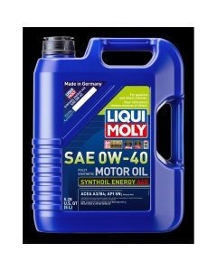 Liqui Moly 5L Synthoil Energy A40 SAE 0W40 Motor Oil 2050