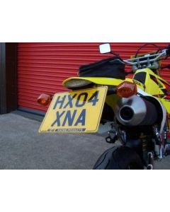 R&G Racing Black Tail Tidy License Plate Holder For 2005-2017 Suzuki DRZ400 Supermoto