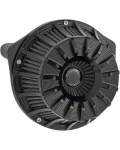 Arlen Ness 15-Spoke Black Inverted Air Cleaner 18-995