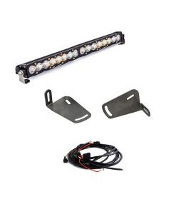 Baja Designs Bumper LED Light Bar Kit 20 inch S8 Series Driving/Combo Pattern Clear Lens For Ram 1500 TRX 2021-2024 448051