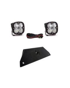 Baja Designs Lower Bumper LED Light Kit Squadron Sport Series Driving/Combo Pattern Clear Lens For Polaris RZR Pro XP 2020-2022 447169