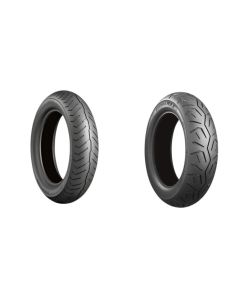 Bridgestone Exedra G853/Max 120x70x18 And And 200x50x17 Full OEM Tire Set For Suzuki M90 Boulevard 09-16