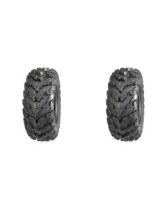 Set of 2 QUADBOSS QBT672 Rear Tires 27x11R-14 8-ply
