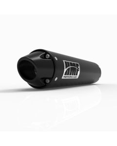 HMF Muffler Honda Recon 250 97-24 Black Performance Slip On Exhaust Black Euro End Cap