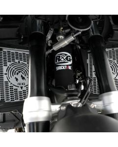 R&G Racing Black Shocktube Shock Protector For 2022-2024 Aprilia Tuareg 660