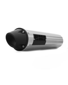 HMF Muffler Yamaha Big Bear 400 00-12 Brushed Performance Slip On Exhaust Blackout Euro End Cap