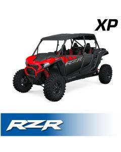 Rugged Radios Polaris RZR XP Complete Communication Kit with Rocker Switch Bluetooth Intercom and 2-Way Radio