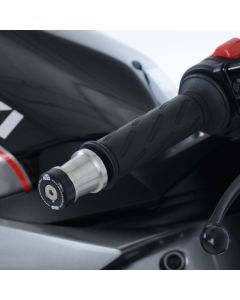 R&G Racing Black Bar End Sliders For 2021-2023 Honda PCX 125