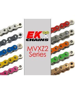 EK 530-MVXZ2 Motorcycle Drive Chain (Specify Links and Color) Rivet Master Link