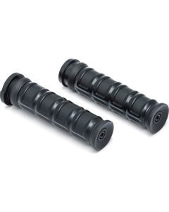 Kuryakyn Dillinger Grips for V-Twin TBW Satin Black