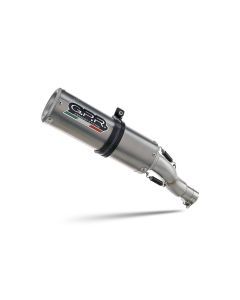 GPR M3 Titanium Natural Slip-on Exhaust For Honda Rebel 500 2021-2023