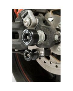 R&G Racing Black Swingarm Protectors For 2008-2010 Harley-Davidson Sportster 1200 XR1200