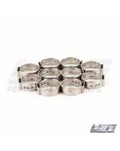 WSM Oetiker Hose Clamp 014.5mm-017.0mm 10 Pack 13-162-44