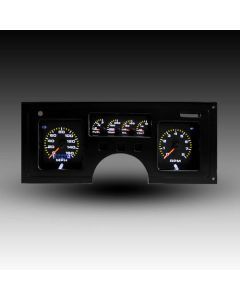 Intellitronix LED Analog Gauge Cluster Set With Black Faceplate For 1984-1989 Chevrolet Corvette