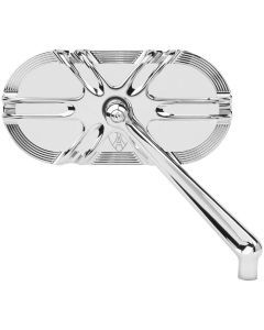 Arlen Ness Deep Cut Left Chrome Mirror 13-165