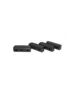 Caliber Bunkwrap Endcaps 2X6" Black 24/Pack 23074-BK