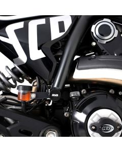 R&G Racing Black Frame Plug Fits Both Sides For 2017-2018 Ducati Monster 797