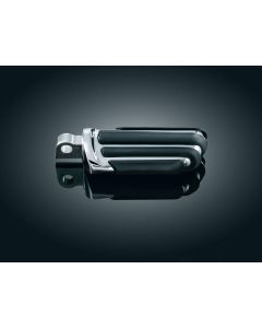 Kuryakyn Male Mount ISO-Pegs Pilot Footpegs with Adaptor Chrome