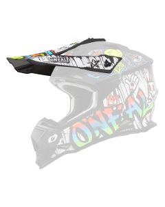 Oneal 2 SRS Rancid Multi Color Helmet Visor Youth - 0200-090
