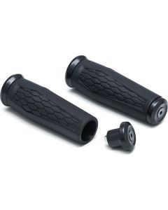 Kuryakyn Hex Grips for Street 1" Universal Black 1"