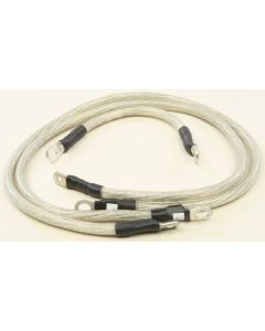 All Balls Clear Hi-Performance 4 Gauge Battery Cable Set 79-3007