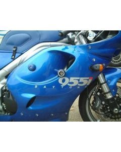 R&G Racing Black Classic Style Crash Protectors For 1997-1998 Triumph Daytona T595