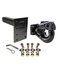 6 Ton Pintle Hook, Mounting Plate and Hardware fits 2 Inch Receivers (PH-6-10KIT)
