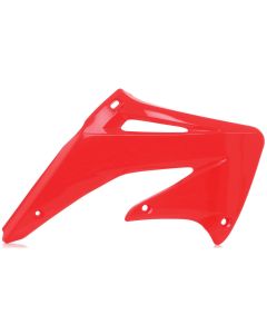 Acerbis Red Radiator Shrouds for Honda - 2071390227