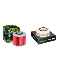 Oil and Air Filter Kit for YAMAHA XVS1100 AW V-Star Classic - USA 99-09
