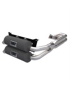 HMF Muffler Polaris RZR XP/4 1000 24-25 Gun Metal Titan-QS Dual Full System Exhaust
