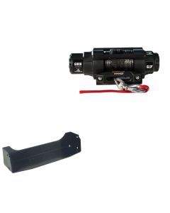 Viper 6000lbs V3 Winch Black Rope With Mount For John Deer Gator XUV 855D 2011-2021