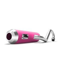 HMF Muffler Yamaha Raptor 90 16-23 Pink Performance Full System Exhaust Spark Arrester End Cap