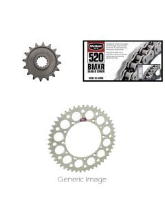 520 BMXR Chain, Front ST & Rear Alum Sprocket Kit KAWASAKI Ninja ZX-6R 2013-2016