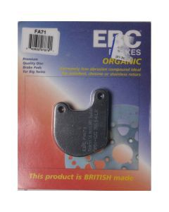 EBC 1 Pair Premium SFA Organic OE Replacement Brake Pads MPN FA71
