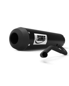 HMF Muffler Honda Grom 17-20 Black Performance Full System Exhaust Mini Blackout End Cap