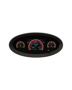 Dakota Digital GRFX Full Grafix Display Oval Gauge Set GRFX-2017