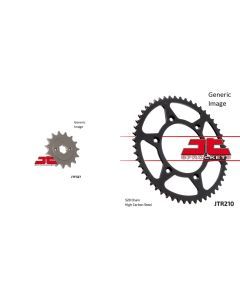 Front and Rear Steel Sprocket Kit for OffRoad HONDA CRF230M 2009-2010